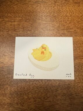 Inciardi Deviled Egg Mini Print